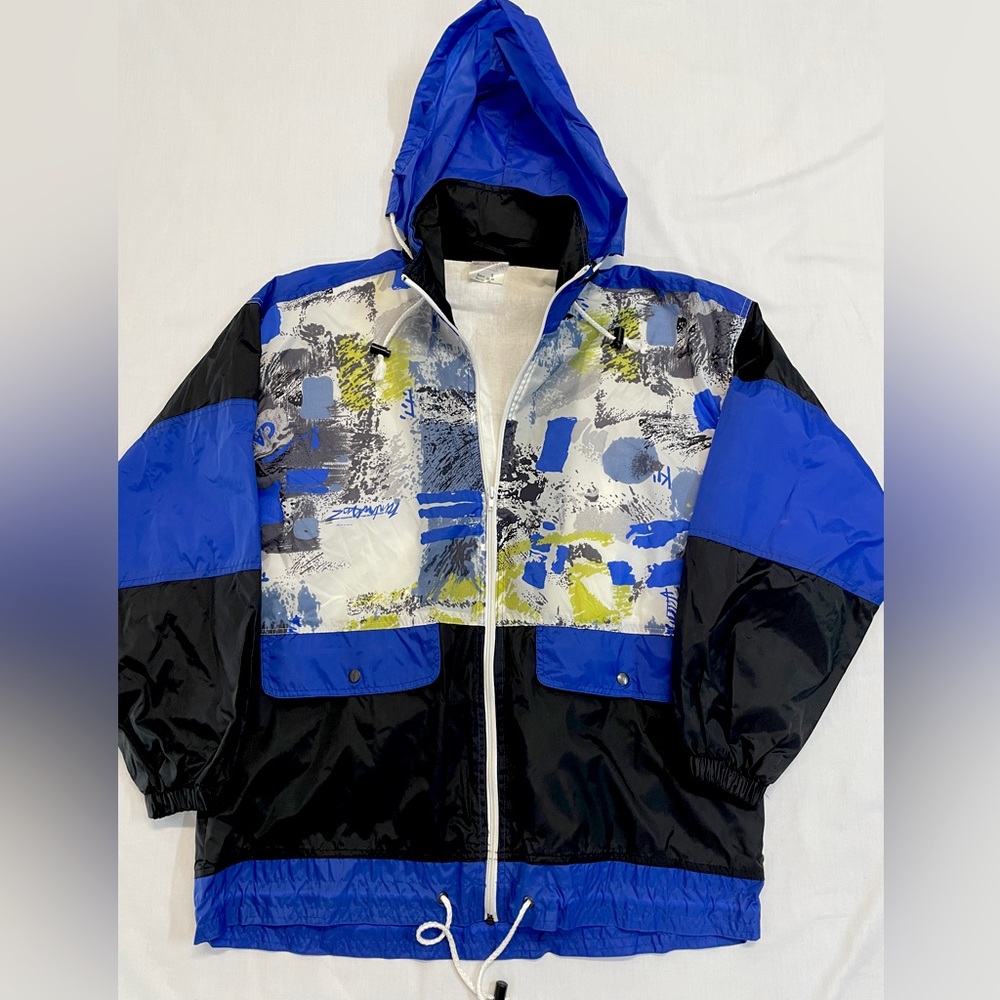 VTG Marcel Clair Windbreaker Zip Up Nylon